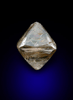 Diamond (0.85 carat octahedral crystal) from Premier Mine, Guateng Province (formerly Transvaal), South Africa