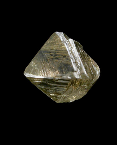 Diamond (1.05 carat octahedral crystal) from Premier Mine, Guateng Province (formerly Transvaal), South Africa