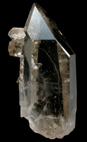 Quartz var. Smoky from Zillis, between Val Mala and Spluger Pass, Switzerland