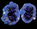 Azurite nodule from Blue Ball Mine, 4.8 km south of Miami, Gila County, Arizona