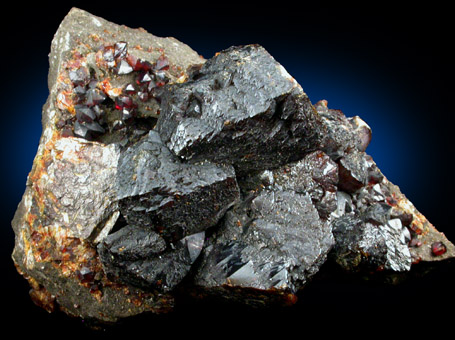 Sphalerite var. Ruby Jack from Ballard Mine, Baxter Springs, Cherokee County, Kansas