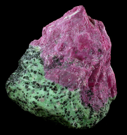 Corundum var. Ruby in Zoisite from Arusha, Tanzania