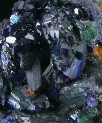 Azurite and Malachite from Bisbee, Warren District, Cochise County, Arizona