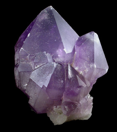 Quartz var. Amethyst from Saltman Prospect, Camp Encore, Sweden, Oxford County, Maine