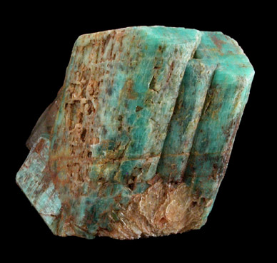 Microcline var. Amazonite from Pike's Peak Batholith, El Paso County, Colorado