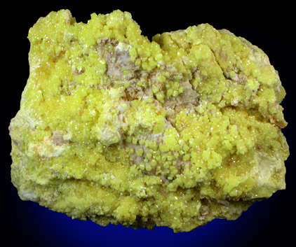 Sulfur from Crescent Valley, Eureka County, Nevada