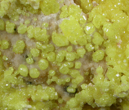 Sulfur from Crescent Valley, Eureka County, Nevada