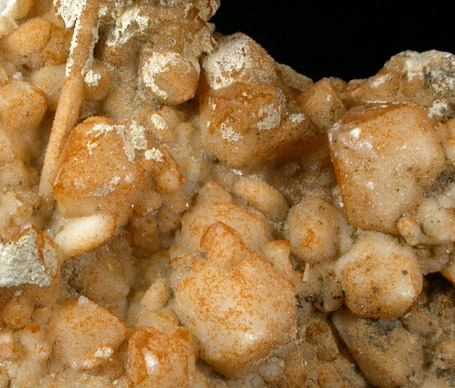 Quartz pseudomorphs after Laumontite, Stilbite from Diamond Ledge, Stafford Springs, Tolland County, Connecticut