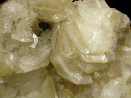 Calcite on Siderite and Galena from Weardale, County Durham, England