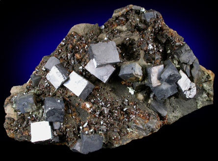 Galena with Sphalerite from Tri-State Lead-Zinc Mining District, near Joplin, Jasper County, Missouri