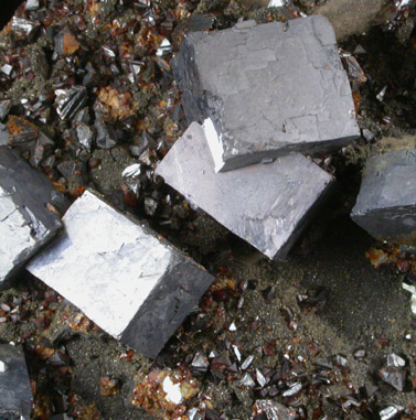 Galena with Sphalerite from Tri-State Lead-Zinc Mining District, near Joplin, Jasper County, Missouri