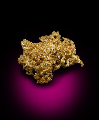 Gold from Mystic Mine, north of Sun City, Maricopa County, Arizona