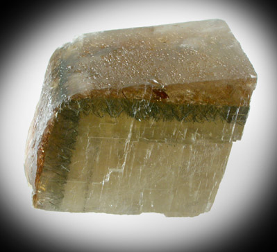 Calcite with Pyrite inclusions from Faraday Mine, Bancroft, Ontario, Canada