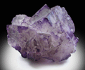 Fluorite with Calcite from Melchor Muzquiz, Coahuila, Mexico