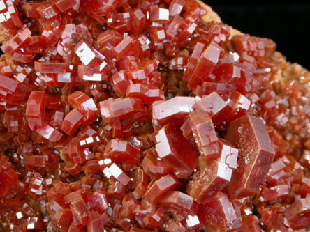 Vanadinite from Mibladen, Haute Moulouya Basin, Zeida-Aouli-Mibladen belt, Midelt Province, Morocco