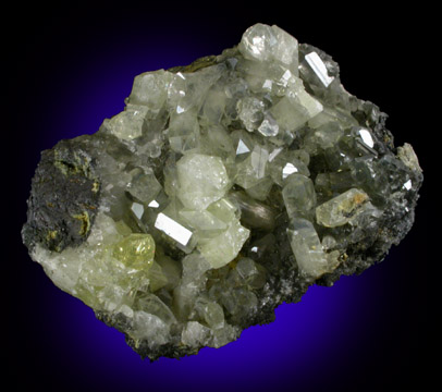 Anglesite in Galena from Touissit Mine, 21 km SSE of Oujda, Jerada Province, Oriental, Morocco