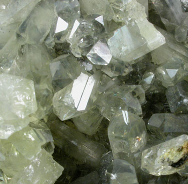 Anglesite in Galena from Touissit Mine, 21 km SSE of Oujda, Jerada Province, Oriental, Morocco