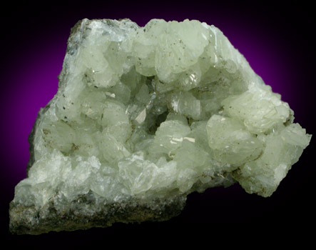 Datolite with Pyrite and Hematite from Millington Quarry, Bernards Township, Somerset County, New Jersey