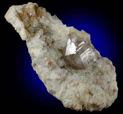Quartz var. Smoky from Eastman Prospect, Deer Hill, Stow, Oxford County, Maine