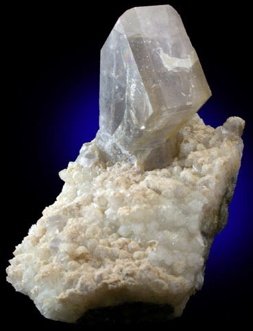 Barite over Quartz from near Warm Springs, Nye County, Nevada