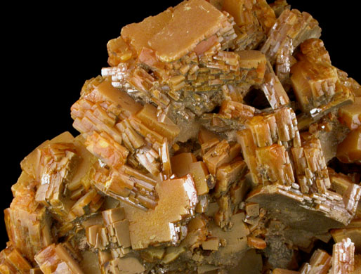 Wulfenite from Bleiberg, Carinthia, Austria (Type Locality for Wulfenite)