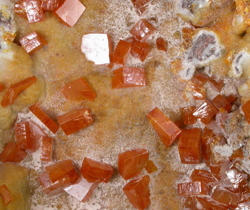 Wulfenite from Erupcion/Ahumada Mine, Sierra de Los Lamentos, Chihuahua, Mexico