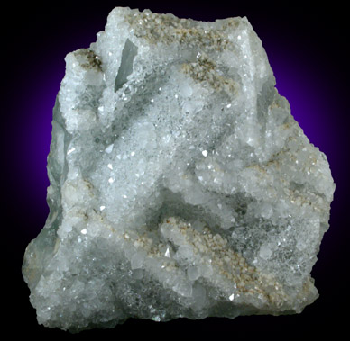 Fluorite with Quartz from Rabenstein, near Bolzano, Italy