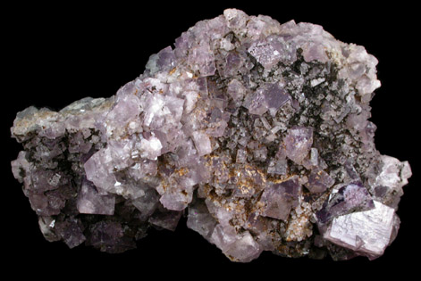 Fluorite with Galena from Frazer's Hush Mine, Rookhope, Weardale, County Durham, England