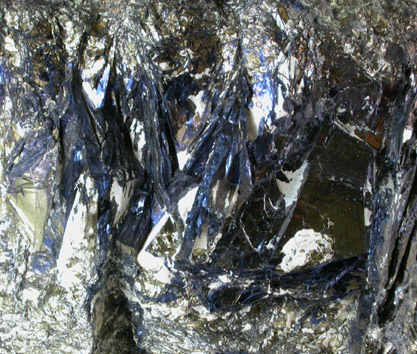 Covellite and Pyrite from Reynolds Tunnel, Summitville District, Rio Grande County, Colorado