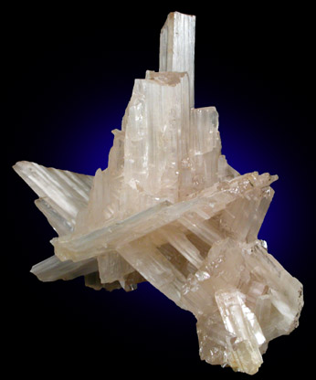 Cerussite (sixling twins) from Tsumeb Mine, Otavi-Bergland District, Oshikoto, Namibia