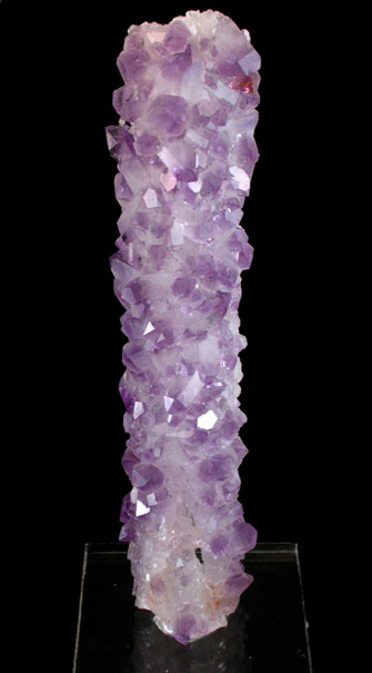 Quartz var. Amethyst pseudomorph after Anhydrite from Catalan Agate-Amethyst District, Souther Paran Basalt Basin, Artigas, Uruguay