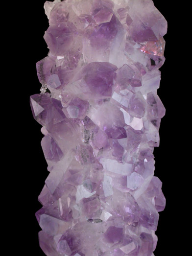 Quartz var. Amethyst pseudomorph after Anhydrite from Catalan Agate-Amethyst District, Souther Paran Basalt Basin, Artigas, Uruguay