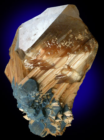 Rutile and Hematite in Quartz from Novo Horizonte, Bahia, Brazil