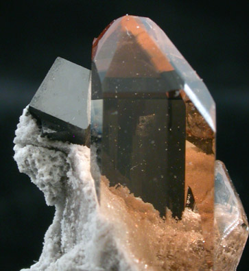 Bixbyite and Topaz from Topaz Mountain, Thomas Range, Utah (Type Locality for Bixbyite)