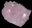 Quartz var. Rose Quartz Crystals from Lavra da Ilha, Taquaral, Jequitinhonha River, Minas Gerais, Brazil