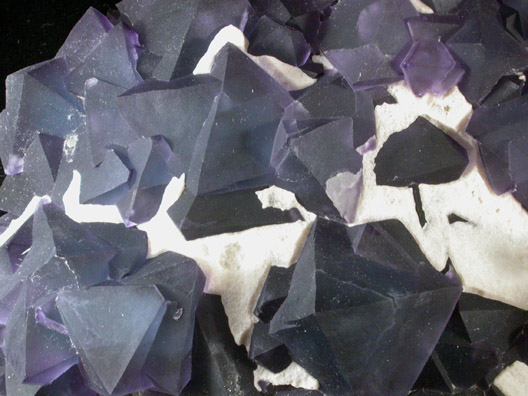 Fluorite in Quartz from Ganzhou, Jiangxi Province, China