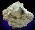 Pyrite in matrix from Navajn, La Rioja Province, Spain