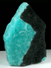 Schorl Tourmaline on Microcline var. Amazonite from Bahia, Brazil