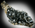 Cassiterite and Quartz from Centro Minero Viloco, 5.5 km NE of Araca, Loyza Province, La Paz Department, Bolivia