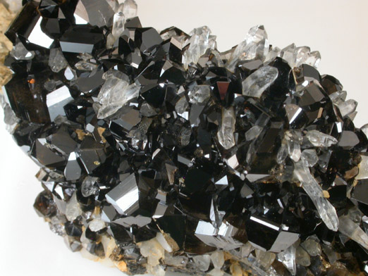 Cassiterite and Quartz from Centro Minero Viloco, 5.5 km NE of Araca, Loyza Province, La Paz Department, Bolivia