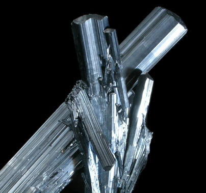 Stibnite from Wuning Antimony Mine, Qingjiang, Jiangxi, China