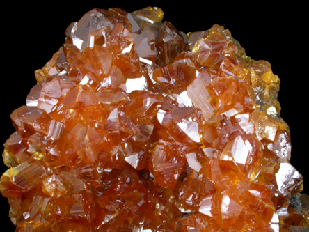 Orpiment from Twin Creeks Mine, Cut 62, Humboldt County, Nevada