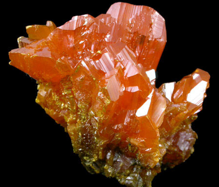 Orpiment from Twin Creeks Mine, Cut 62, Humboldt County, Nevada