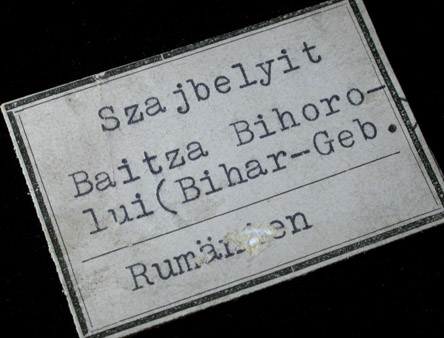 Szaibelyite from Baita, Bihor, Romania (Type Locality for Szaibelyite)