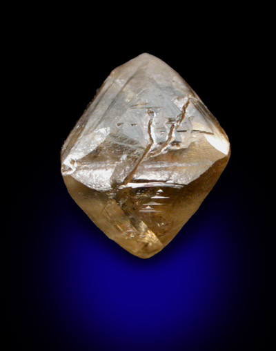 Diamond (2.25 carat octahedral crystal) from Diavik Mine, East Island, Lac de Gras, Northwest Territories, Canada