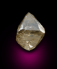 Diamond (1.17 carat octahedral crystal) from Mwadui, Shinyanga, Tanzania