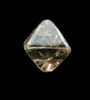 Diamond (0.90 carat octahedral crystal) from Mwadui, Shinyanga, Tanzania
