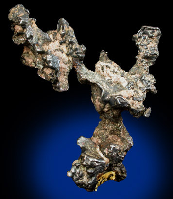 Silver from Keweenaw Peninsula Copper District, Michigan