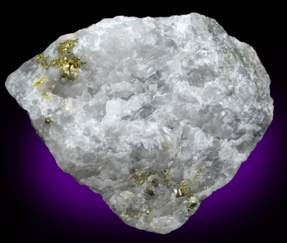 Gold and Pyrite in Quartz from Timmins District, Ontario, Canada