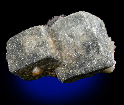 Galena with Anglesite coating from Hansonburg District, 8.5 km south of Bingham, Socorro County, New Mexico